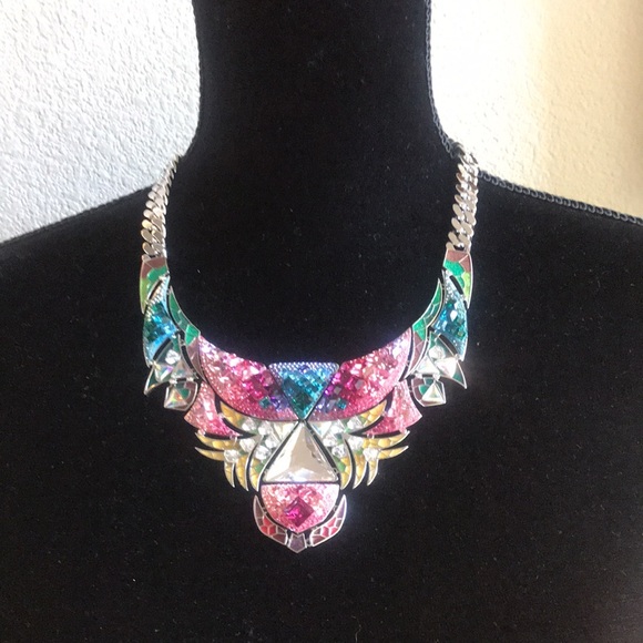 Authentic Swarovski Tangara necklace. NIB Special Aurora Necklace - Picture 10 of 17